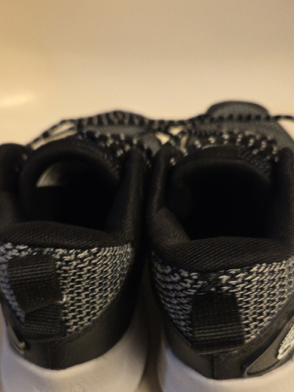 Kids Under Armour Kids Black & Gray High-Top Sneakers - Picture 9 of 17